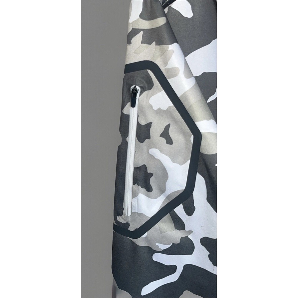 Nike Field General Fly Rush Alpha Pullover Men's M Gray/White Camo Football - Picture 8 of 13